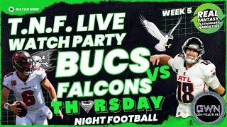 TNF Live Watch Party: Bucs vs. Falcons Week 5 - The Real Fantasy Playmakers