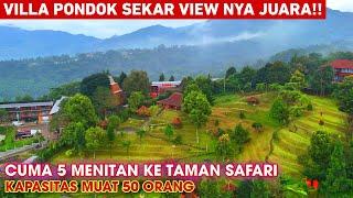 VILLA MURAH DI PUNCAK BOGOR VIEW NYA KEREN POLL‼️ VILLA PONDOK SEKAR CISARUA PUNCAK | MULAI 2 JUTAAN