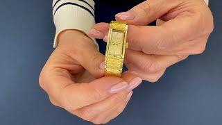 18 karat yellow gold wristwatch - Zenith - Switzerland 1950s