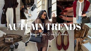 TOP AUTUMN TRENDS 2024 | WEARABLE FALL TRENDS & AUTUMN OUTFIT IDEAS