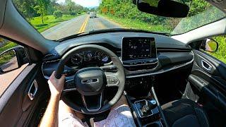 Novo Jeep Compass Sport 2023 (1.3 T270) / POV Test drive 4K (Sem narração)