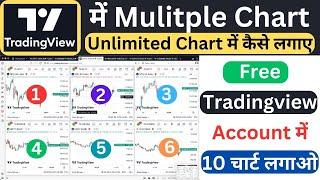 How To Add Multiple Charts On Tradingview Free Account | Mobile | Multiple Chart One Screen