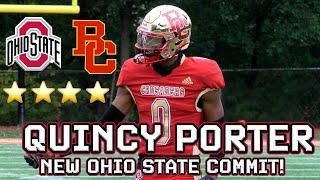 Elite WR Recruit Quincy Porter Commits to Ohio State! | Bergen Catholic (NJ) WR | Class of 2025