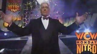Ric Flair returns to WCW and gives the "Fire Me! Im Already Fired!" promo - Monday Nitro 1998