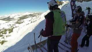2014 Kirkwood Banzai Men's Ski Semi Final 1 - Shot 100% on GoPro