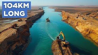 The World's Largest Artificial Rivers Under Construction