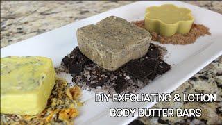 DIY Exfoliating & Lotion Body Butter Bars | Bath & Body Series | MariaAntoinetteTV