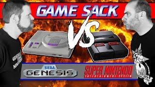 Sega Genesis VS Super Nintendo - Game Sack