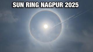 Sun ring in Nagpur  who has seen this sun ring 