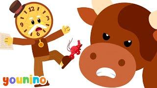 Hickory Dickory Dock | The Bull  | younino nursery rhymes