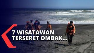 Acara Keluarga di Pantai Goa Cemara, 7 Wisatawan Terseret Ombak