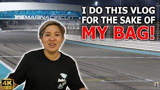 i do this vlog for my LV Bag. | ABUDABI RACE TRACK