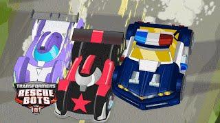 Transformers: Rescue Bots - 'Race to the Rescue' Official Clip | Transformers Junior