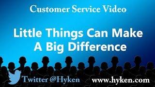 Customer Service Tip: Little Things Can Make a Big Difference