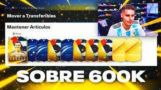 ABRO EL SOBRE DE 600K Y ME TOCAN MUCHAS CARTAS DE LA EUROCOPA Y LA COPA AMERICA!! | FC 24