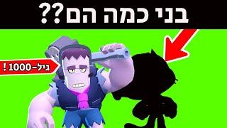 מה הגיל של הדמויות בבראול סטארס?(אין מצב!!!)