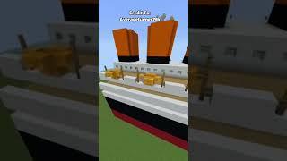 Epic Titanic Ship Build In Minecraft!