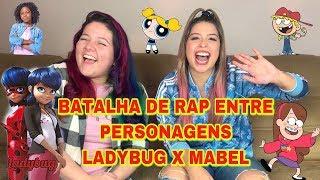 BATALHA DE RAP ENTRE PERSONAGENS LADYBUG X MABEL (Jéssica Vieira)