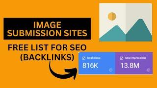 Image Submission Backlinks | High Da Pa Websites List For SEO