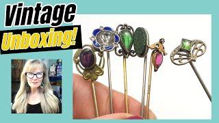 Great Vintage JEWELRY Mystery UNBOXING !