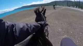 Falling off horse at full gallop