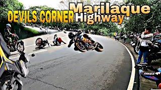 Kamote Riders Accident in Marilaque Infanta Highway / Devils Corner & the Big C