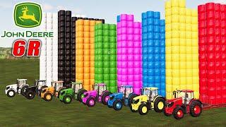 Land Of Colors! John Deere 6R Series! - Farming Simulator 19