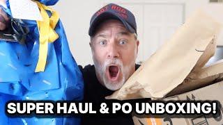 SUPER HAUL & PO UNBOXING!