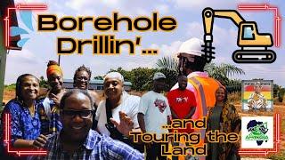 Building in Ghana | Drilling Boreholes and Touring the Land #ghana #construction #africandiaspora