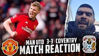 Man Utd Beat Coventry On Penalties! | McKola Reacts