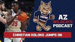 Arizona Wildcats Star Center Christian Koloko Stops By to Talk Hoops | AZ Wildcats Live Show