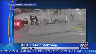 Caught On Video: Backpack Taken At Gunpoint At Culver City Bus Station