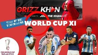WORLD CUP TEAM OF THE TOURNAMENT DRAFT! || FOOTBALL KHANAGE