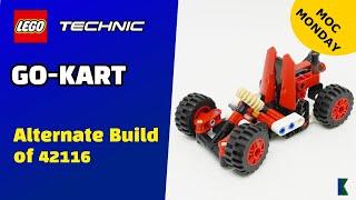  Go Kart Technic | MOC by ilyabuilder724 | STOP MOTION SPEED BUILD | 42116 alternate build