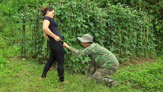 Bad guys break into the farm, chase the girl, attack, build strawberry garden on the farm \ LÝ SÙNG