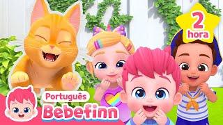 Miau, Miau! Catinho está cantando com Bebefinn | +Completo | Bebefinn em Português- Canções Infantis