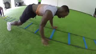 Football training at Plex – upper body