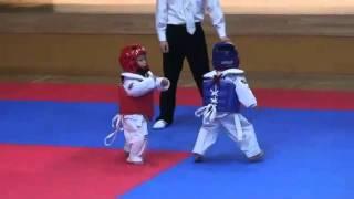 Combat Taekwondo Mignon Enfants