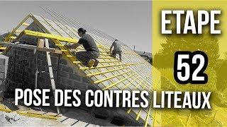 Comment poser des contre liteaux- Etape 52