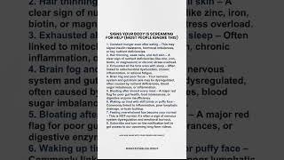 Symptoms are your body’s language. Ignoring them harms your gut, hormones, and energy.