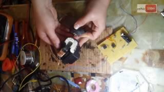 Flyback transformer test circuit High Voltage