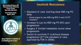 Management of GIST tumors