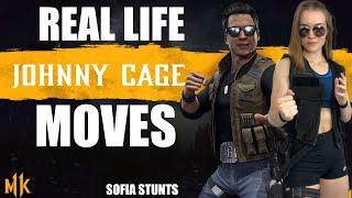 STUNTWOMAN does JOHNNY CAGE'S moves FOR REAL - Sofia Stunts