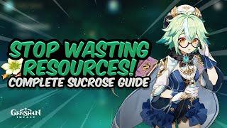 ADVANCED SUCROSE GUIDE! Best Support Build - All Artifacts, Weapons & Teams | Genshin Impact