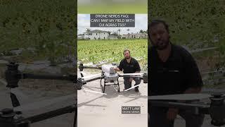 DJI Agras T50 Map My Field?  #dji #dronenerds