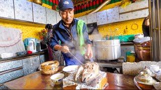 Huge Tibetan Food - 11 Traditional Dishes in Lhasa, Tibet!