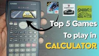 Top 5 Games to play in Calculator