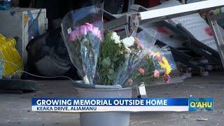 Growing memorial for Aliamanu fireworks explosion victims