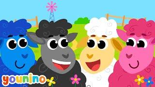 Baa Baa Black Sheep Song | Younino Nursery Rhymes & Kids Songs