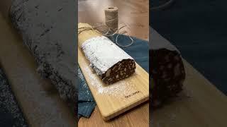 Salame al cioccolato #ricettafacile